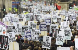 O mundo disse não à guerra no Iraque