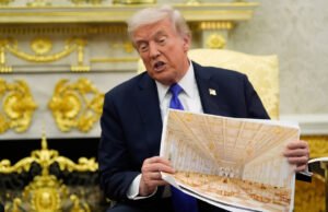 Trump pode continuar construindo seu grande salão de baile financiado por suborno