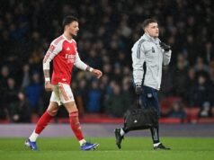 Lesões do Arsenal em Riccardo Calafiori e Ben White na vitória da FA Cup sobre o Wigan