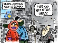 Desenhos animados: novas obras de Bovino