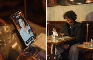 Agora há um café onde você sai com uma IA