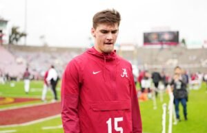 Ty Simpson faz uma avaliação contundente da temporada de 2025 do Alabama