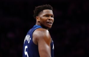 Conversas vazadas alimentam rumores sobre o futuro de Anthony Edwards