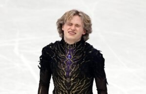 A noite em que o ‘Quad God’ Ilya Malinin retorna à Terra nas Olimpíadas