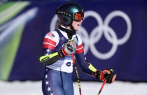 Mikaela Shiffrin sofreu um resultado olímpico decepcionante no slalom gigante