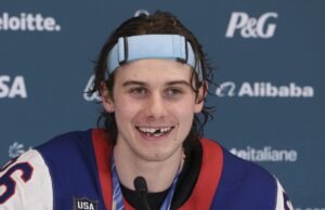 Jack Hughes revela os próximos passos de Pat McAfee após o histórico ouro olímpico