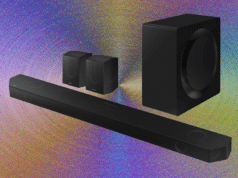 É por isso que comprei a última barra de som Samsung em primeiro lugar