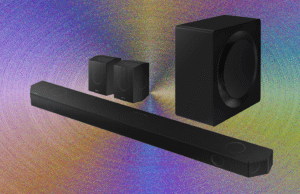 É por isso que comprei a última barra de som Samsung em primeiro lugar
