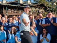 Justin Rose enviou um aviso de jóquei para Scotty Scheffler após sua vitória recorde no torneio em Torrey Pines