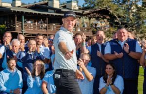 Justin Rose enviou um aviso de jóquei para Scotty Scheffler após sua vitória recorde no torneio em Torrey Pines