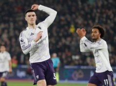 O Manchester United tirou a grande vantagem da primeira passagem de Michael Carrick no West Ham