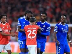 FIFA pode introduzir ‘Lei Vinicius’ para punir jogadores que cobrem o rosto