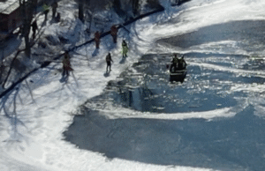 Caçador de gansos de 23 anos morre após tentar resgatar seu cachorro após cair na neve