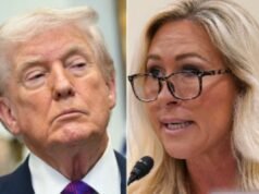 Trump ataca Marjorie ‘traidora’ Green enquanto a ex-congressista diz que enfrentou centenas de ameaças de morte
