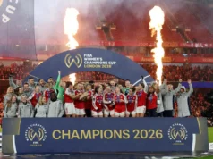 Arsenal conquista primeira Copa dos Campeões Feminina com vitória emocionante sobre o Corinthians