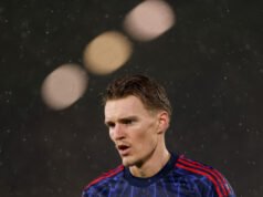 Atualização sobre a lesão de Martin Odegaard antes do Arsenal x Wigan