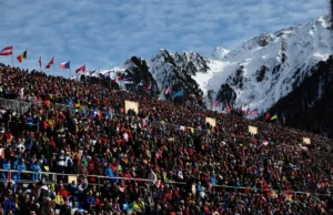 O biatleta Bo comemora a aposentadoria enquanto o inimigo traz o drama do biatlo
