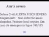 Manaus registrou alagamentos após a Defesa Civil emitir alerta nesta segunda-feira (2).