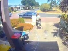 Homem supostamente ataca a porta do vizinho com motosserra na disputa de Point Cook