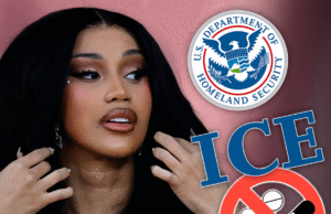 ICE Diss de Cardi B depois que a segurança interna zomba de seu passado de stripper