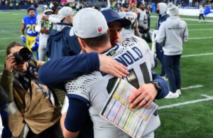 Para os Seahawks, a última dança de Sam Darnold e Clint Kubiak juntos tem mais significado