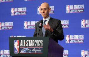 O comissário da NBA, Adam Silver, admite que a classificação da liga é pior do que era recentemente
