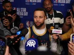 Stephen Curry diz que retornará à disputa de 3 pontos da NBA em 2027