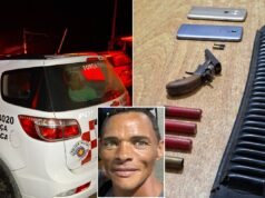 Preso após esfaquear e ameaçar matar ex em SP