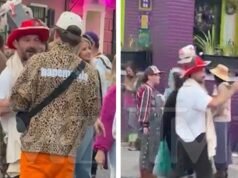 Shia LaBeouf celebra Lundi Gras em Nova Orleans
