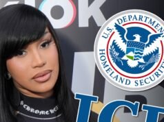 Cardi B, brincando, ameaça ‘pular’ no ICE em seu show