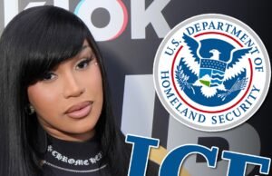 Cardi B, brincando, ameaça ‘pular’ no ICE em seu show