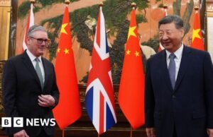 A China garantiu viagens sem visto para cidadãos do Reino Unido e Canadá