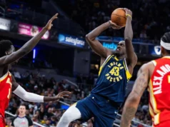 A rara sequência de vitórias do Indiana Pacers é posta à prova pelo Houston Rockets