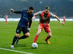 Inter de Milão amplia liderança na Série A com vitória por 2 a 0 sobre o Cremonese