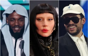 Grammy Awards: Kendrick Lamar, Lady Gaga e Bad Bunny vencem mais cedo, cerimônia de premiação começa