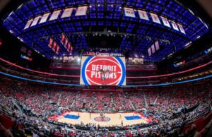 Jogo Cavaliers-Pistons interrompido por 12 minutos devido ao barulho contínuo da campainha