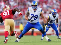 Rams OL Rob Havenstein anuncia aposentadoria via mídia social após 11 temporadas da NFL