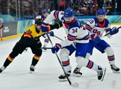 O capitão masculino Matthews diz que a química entre o hóquei no gelo e os Estados Unidos está impulsionando a partida contra o Milan.