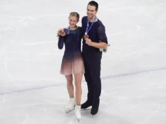 A patinadora artística alemã Fabienne Haase diz que sua medalha de bronze em Volodin “não foi nada boa”