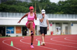 Devo todo o meu sucesso a ele: o velocista Shanti Pereira fala sobre o técnico Luis Cunha