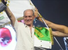 Nei Matogrosso é a maior homenagem da imperatriz