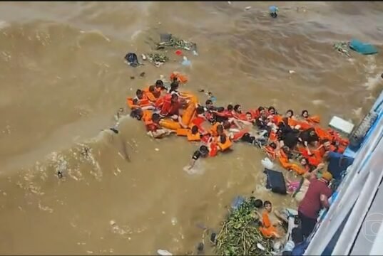 Naufrágio na Amazônia: número de desaparecidos cai para cinco