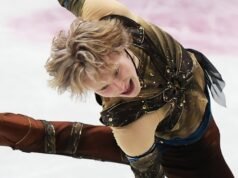 ‘Quad God’ Ilya Malinin é o olho dourado no gelo