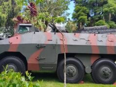 SC PM passou a contar com veículos blindados que podem trafegar na água e resistir a tiros de fuzil; vídeo