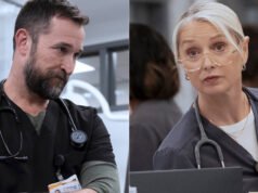 Pitts Noah Wyle e Katherine LaNasa Talk Nurse-Centric, temporada 2, episódio 6