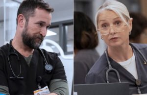 Pitts Noah Wyle e Katherine LaNasa Talk Nurse-Centric, temporada 2, episódio 6