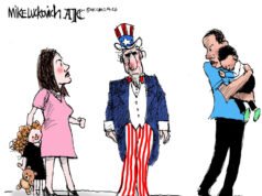 Desenho animado: Só pode haver um de vocês