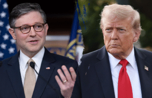 Mike Johnson atrasa votação na Câmara enquanto o Partido Republicano se rebela contra a decisão sobre um item importante da agenda de Trump
