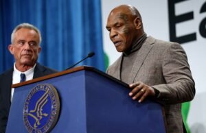 O lendário boxeador Mike Tyson fez parceria com a administração Trump para combater a obesidade