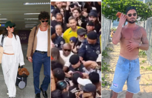 O Carnaval brasileiro vira destino de celebridades internacionais; Veja quem está festejando no país